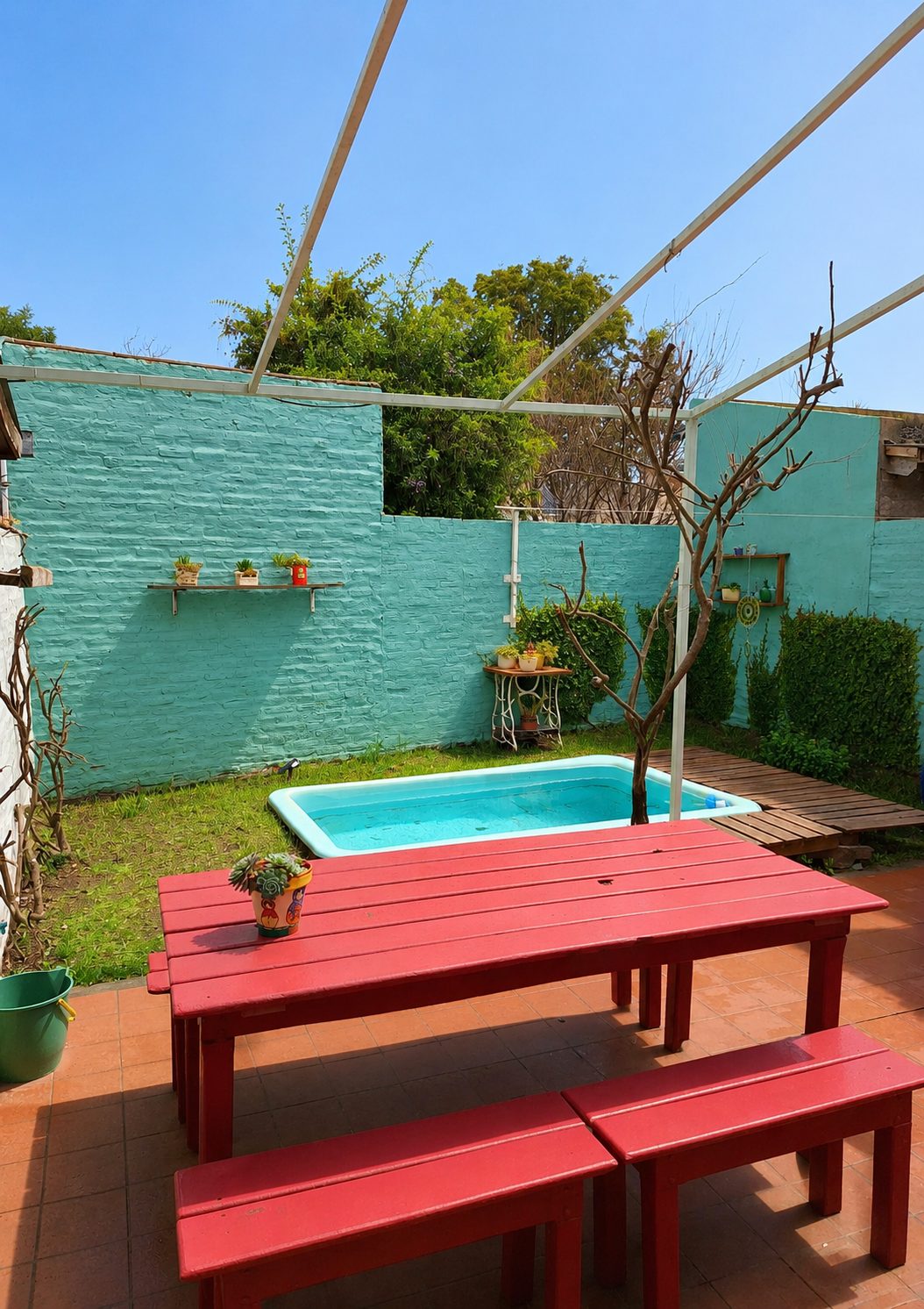 Casa Maipú - living amplio